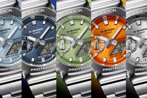 G-Shock GM-2110 із металевим покриттям і ремінцем із нержавіючої сталі може стати наймасштабнішим випуском Casio року