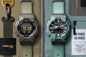 G-Shock GA-010CE-2A та GD-010CE-5: годинник із батареєю на 10 років із ремінцем CORDURA® re/cor™