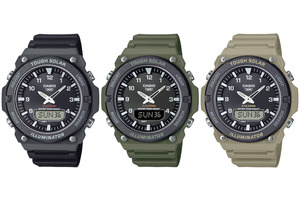 Новинка Casio AQ-S820 з сонячним живленням