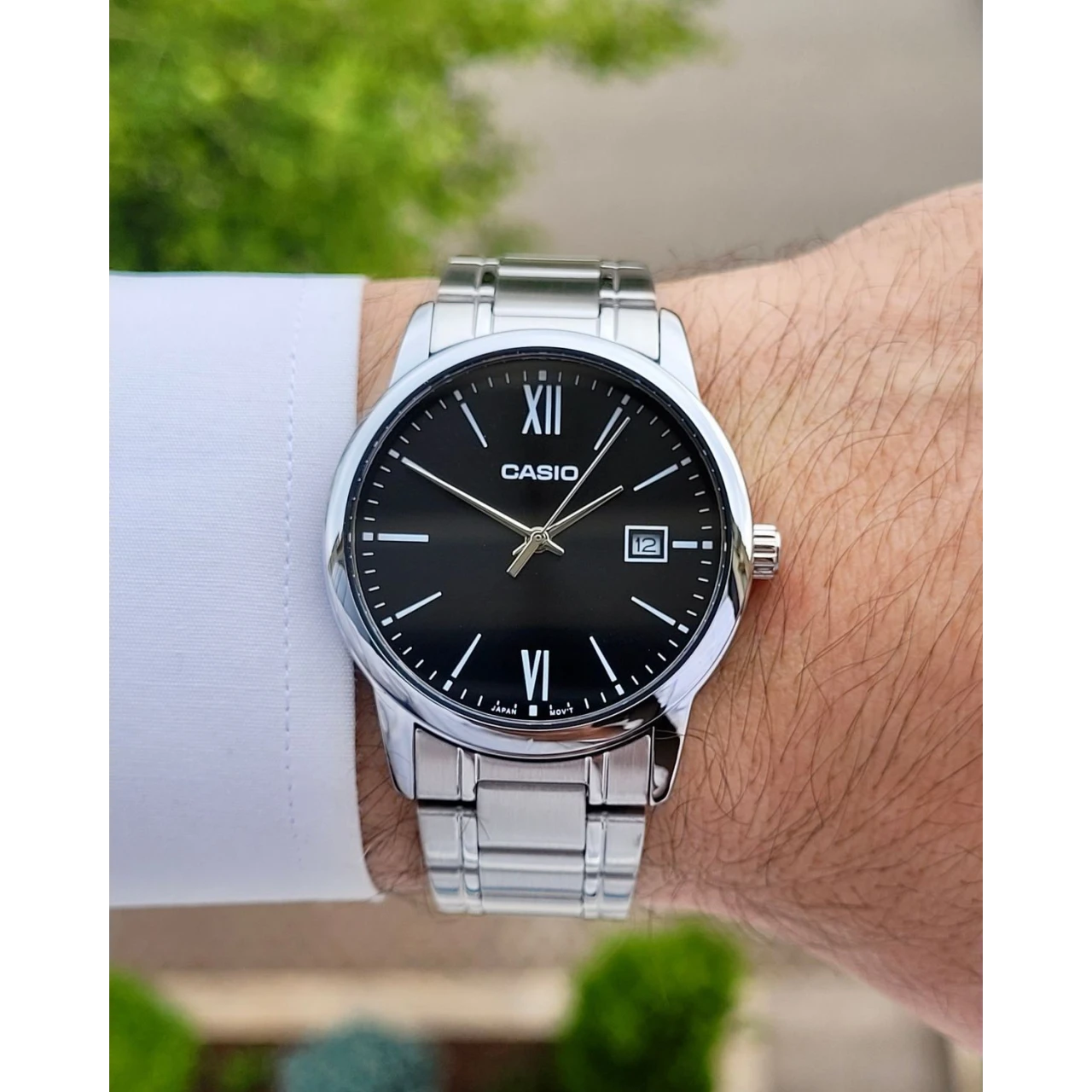 SE-S1O　CASIO Купити класичний чоловічий годинник Casio MTP-V002D-1B3