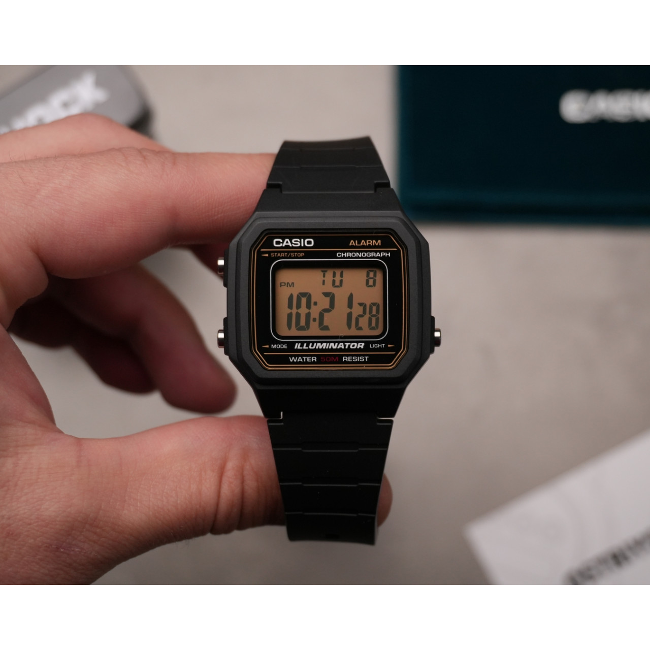 Купити CASIO W-217H-9AVEF з великим циферблатом